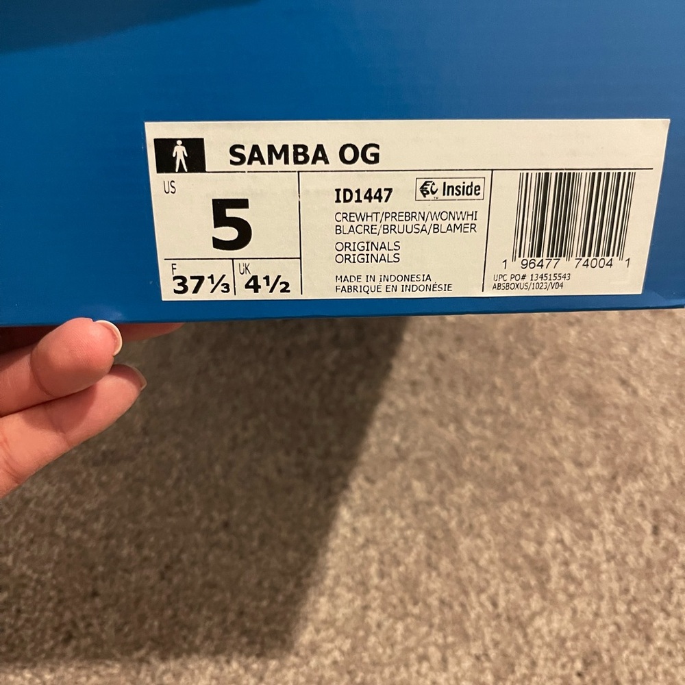 Adidas Samba OG cream / brown